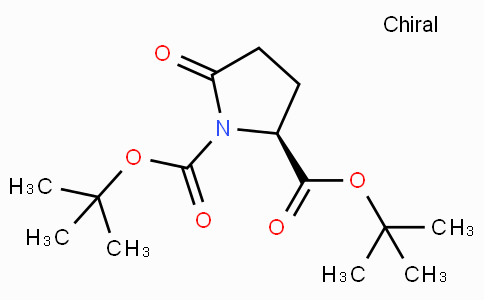 CAS No. 91229-91-3, (S)-Di-tert-butyl 5-oxopyrrolidine-1,2-dicarboxylate