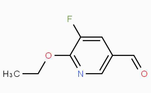 CAS No. 886372-69-6, 6-Ethoxy-5-fluoronicotinaldehyde