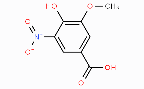 CAS No. 15785-54-3, 4-Hydroxy-3-methoxy-5-nitrobenzoic acid