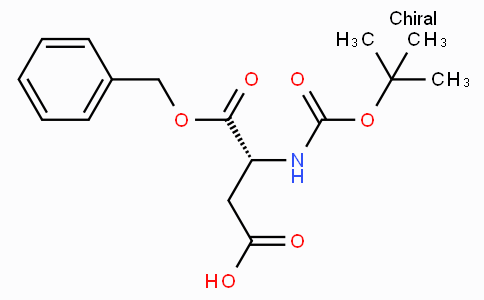 CAS No. 92828-64-3, (R)-4-(Benzyloxy)-3-((tert-butoxycarbonyl)amino)-4-oxobutanoic acid