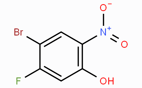 CAS No. 1016234-87-9, 4-Bromo-5-fluoro-2-nitrophenol