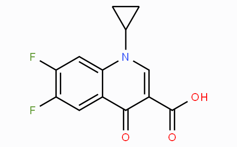 CAS No. 93107-30-3, 1-Cyclopropyl-6,7-difluoro-4-oxo-1,4-dihydroquinoline-3-carboxylic acid