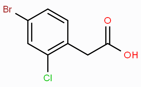 CAS No. 916516-89-7, 2-(4-Bromo-2-chlorophenyl)acetic acid