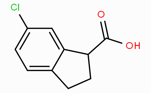 CAS No. 52651-15-7, 6-Chloro-2,3-dihydro-1H-indene-1-carboxylic acid
