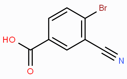 CAS No. 887757-25-7, 4-Bromo-3-cyanobenzoic acid