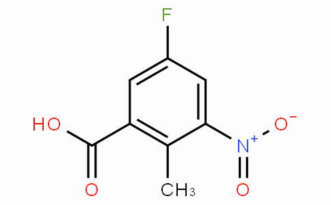 CAS No. 850462-64-5, 5-Fluoro-2-methyl-3-nitrobenzoic acid