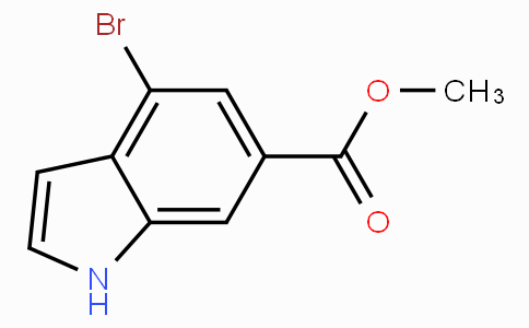 CAS No. 882679-96-1, Methyl 4-bromo-1H-indole-6-carboxylate