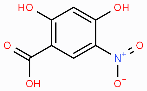 CAS No. 13722-96-8, 2,4-Dihydroxy-5-nitrobenzoic acid
