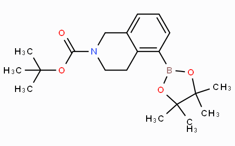 CAS No. 1035235-26-7, tert-Butyl 5-(4,4,5,5-tetramethyl-1,3,2-dioxaborolan-2-yl)-3,4-dihydroisoquinoline-2(1H)-carboxylate