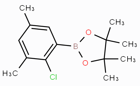 CAS No. 1256781-74-4, 2-(2-Chloro-3,5-dimethylphenyl)-4,4,5,5-tetramethyl-1,3,2-dioxaborolane