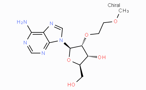 CAS No. 168427-74-5, (2R,3R,4R,5R)-5-(6-Amino-9H-purin-9-yl)-2-(hydroxymethyl)-4-(2-methoxyethoxy)tetrahydrofuran-3-ol