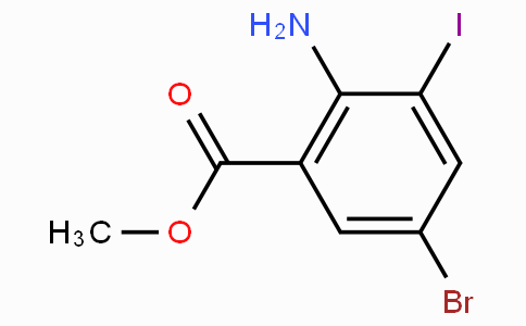 CAS No. 289039-83-4, Methyl 2-amino-5-bromo-3-iodobenzoate