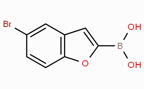 CAS No. 331833-99-9, (5-Bromobenzofuran-2-yl)boronic acid