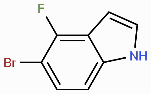 CAS No. 344790-96-1, 5-Bromo-4-fluoro-1H-indole