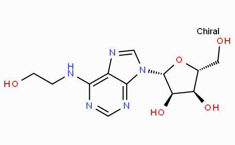 CAS No. 4338-48-1, (2R,3R,4S,5R)-2-(6-((2-Hydroxyethyl)amino)-9H-purin-9-yl)-5-(hydroxymethyl)tetrahydrofuran-3,4-diol