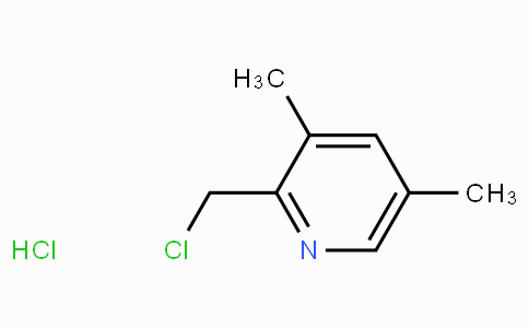 CAS No. 73590-93-9, 2-(Chloromethyl)-3,5-dimethylpyridine hydrochloride