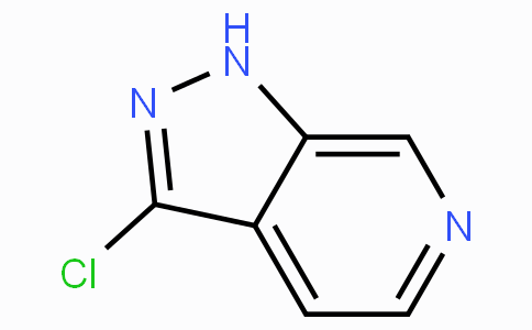 CAS No. 76006-14-9, 3-Chloro-1H-pyrazolo[3,4-c]pyridine