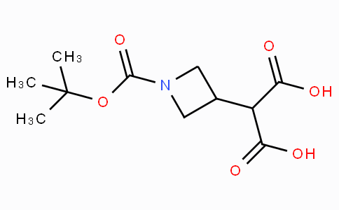 CAS No. 183062-97-7, 2-(1-(tert-Butoxycarbonyl)azetidin-3-yl)malonic acid