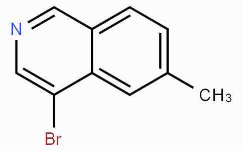 CAS No. 1204298-52-1, 4-Bromo-6-methylisoquinoline