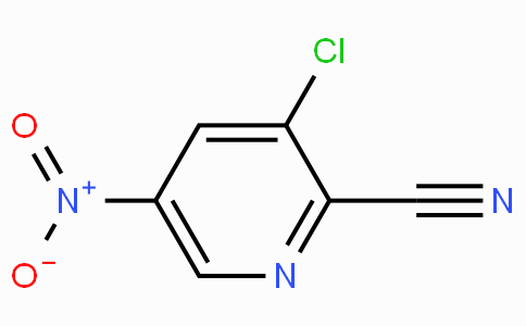 CAS No. 488713-30-0, 3-Chloro-5-nitropicolinonitrile