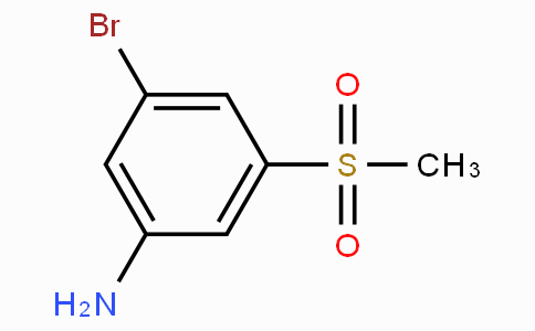 CAS No. 62606-00-2, 3-Bromo-5-(methylsulfonyl)aniline