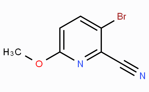 CAS No. 1186637-43-3, 3-Bromo-6-methoxypicolinonitrile