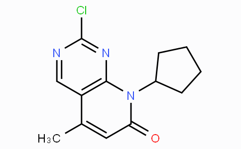 CAS No. 1013916-37-4, 2-Chloro-8-cyclopentyl-5-methylpyrido[2,3-d]pyrimidin-7(8H)-one