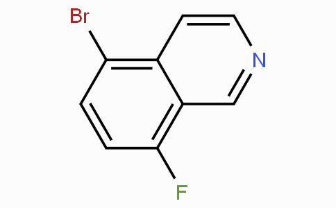 CAS No. 679433-94-4, 5-Bromo-8-fluoroisoquinoline