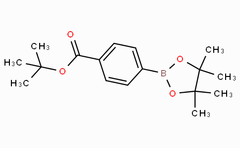 CAS No. 850568-72-8, tert-Butyl 4-(4,4,5,5-tetramethyl-1,3,2-dioxaborolan-2-yl)benzoate