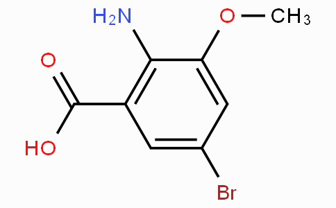 CAS No. 864293-44-7, 2-Amino-5-bromo-3-methoxybenzoic acid