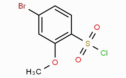 CAS No. 145915-29-3, 4-Bromo-2-methoxybenzene-1-sulfonyl chloride