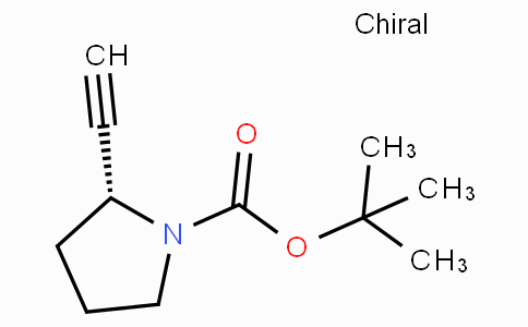 CAS No. 130418-90-5, (R)-tert-Butyl 2-ethynylpyrrolidine-1-carboxylate