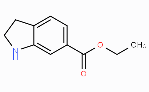 CAS No. 350683-40-8, Ethyl indoline-6-carboxylate