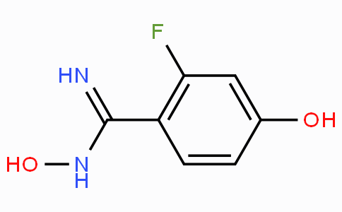 CAS No. 880874-38-4, 2-Fluoro-N,4-dihydroxybenzimidamide