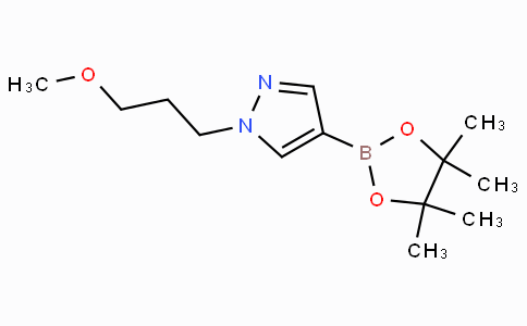 CAS No. 1000801-76-2, 1-(3-Methoxypropyl)-4-(4,4,5,5-tetramethyl-1,3,2-dioxaborolan-2-yl)-1H-pyrazole