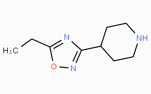 CAS No. 1226148-67-9, 5-Ethyl-3-(piperidin-4-yl)-1,2,4-oxadiazole