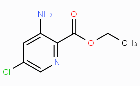 CAS No. 27330-35-4, Ethyl 3-amino-5-chloropicolinate