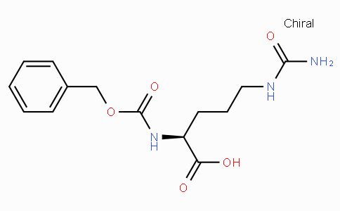 CAS No. 6692-89-3, (S)-2-(((Benzyloxy)carbonyl)amino)-5-ureidopentanoic acid