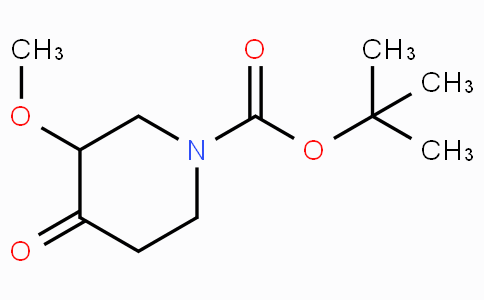 CAS No. 1188265-31-7, tert-Butyl 3-methoxy-4-oxopiperidine-1-carboxylate
