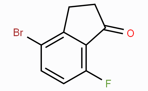 CAS No. 1003048-72-3, 4-Bromo-7-fluoro-2,3-dihydro-1H-inden-1-one