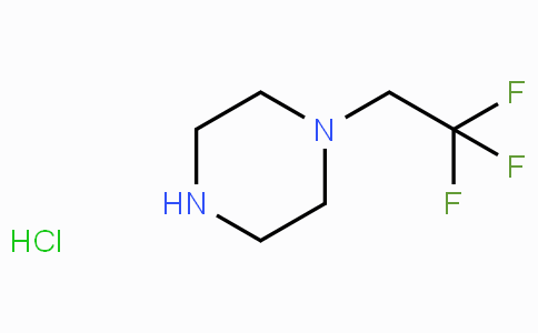 CAS No. 195447-63-3, 1-(2,2,2-Trifluoroethyl)piperazine hydrochloride