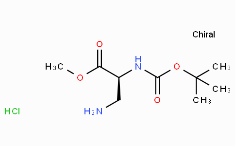 CAS No. 181228-33-1, (S)-Methyl 3-amino-2-((tert-butoxycarbonyl)amino)propanoate hydrochloride