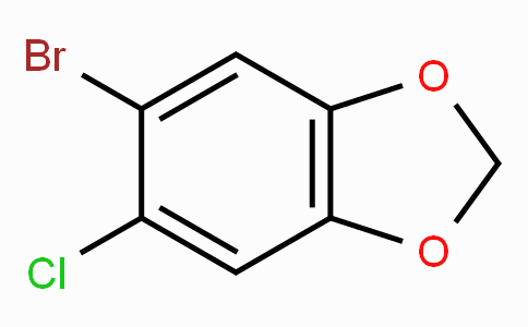 CAS No. 233770-05-3, 5-Bromo-6-chlorobenzo[d][1,3]dioxole