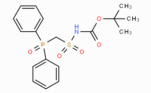 CAS No. 410529-86-1, tert-Butyl ((diphenylphosphoryl)methyl)sulfonylcarbamate