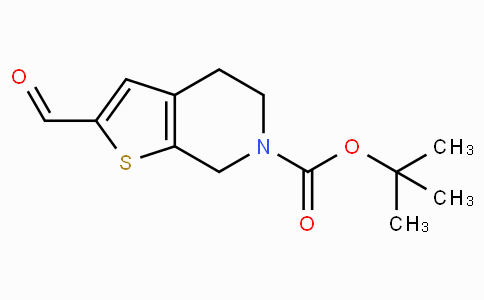 CAS No. 203663-30-3, tert-Butyl 2-formyl-4,5-dihydrothieno[2,3-c]pyridine-6(7H)-carboxylate