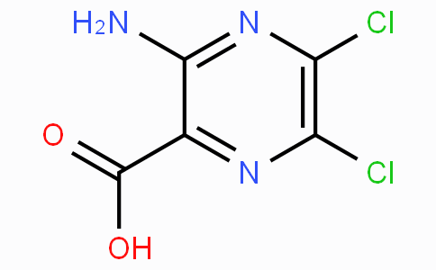 CAS No. 4853-52-5, 3-Amino-5,6-dichloropyrazine-2-carboxylic acid