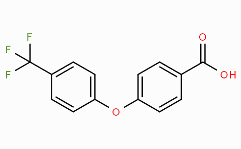 CAS No. 78161-82-7, 4-(4-(Trifluoromethyl)phenoxy)benzoic acid