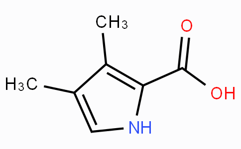 CAS No. 89776-55-6, 3,4-Dimethyl-1H-pyrrole-2-carboxylic acid