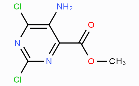 CAS No. 502184-51-2, Methyl 5-amino-2,6-dichloropyrimidine-4-carboxylate