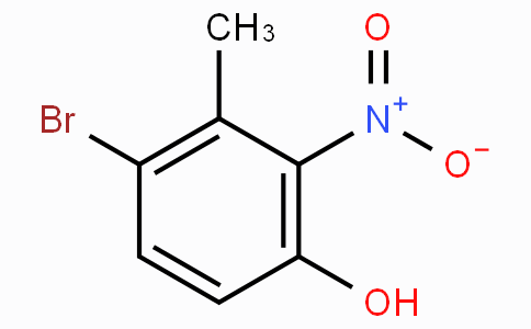 CAS No. 85598-12-5, 4-Bromo-3-methyl-2-nitrophenol